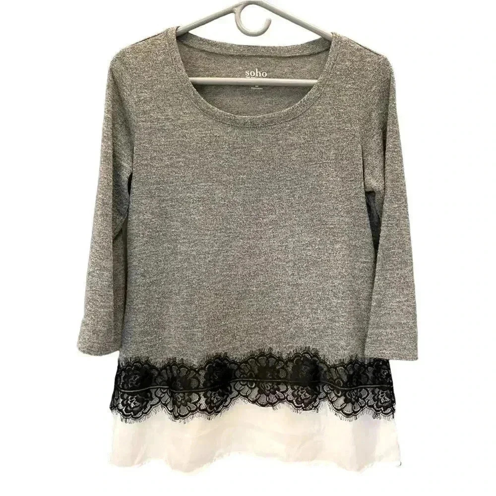 New York & Company SOHO long‎ sleeved blouse size small